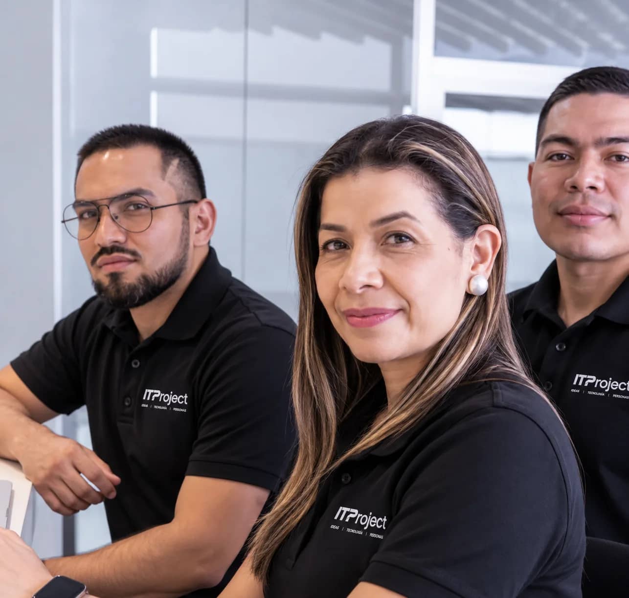 The ITProject team at work in the El Salvador office